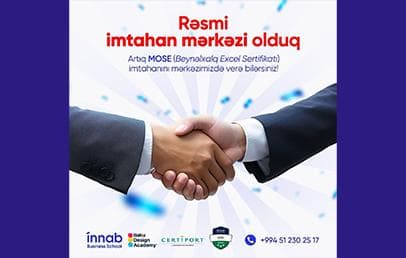 Microsoft Office Sertifikatları üzrə Rəsmi Test Mərkəzi olduq!